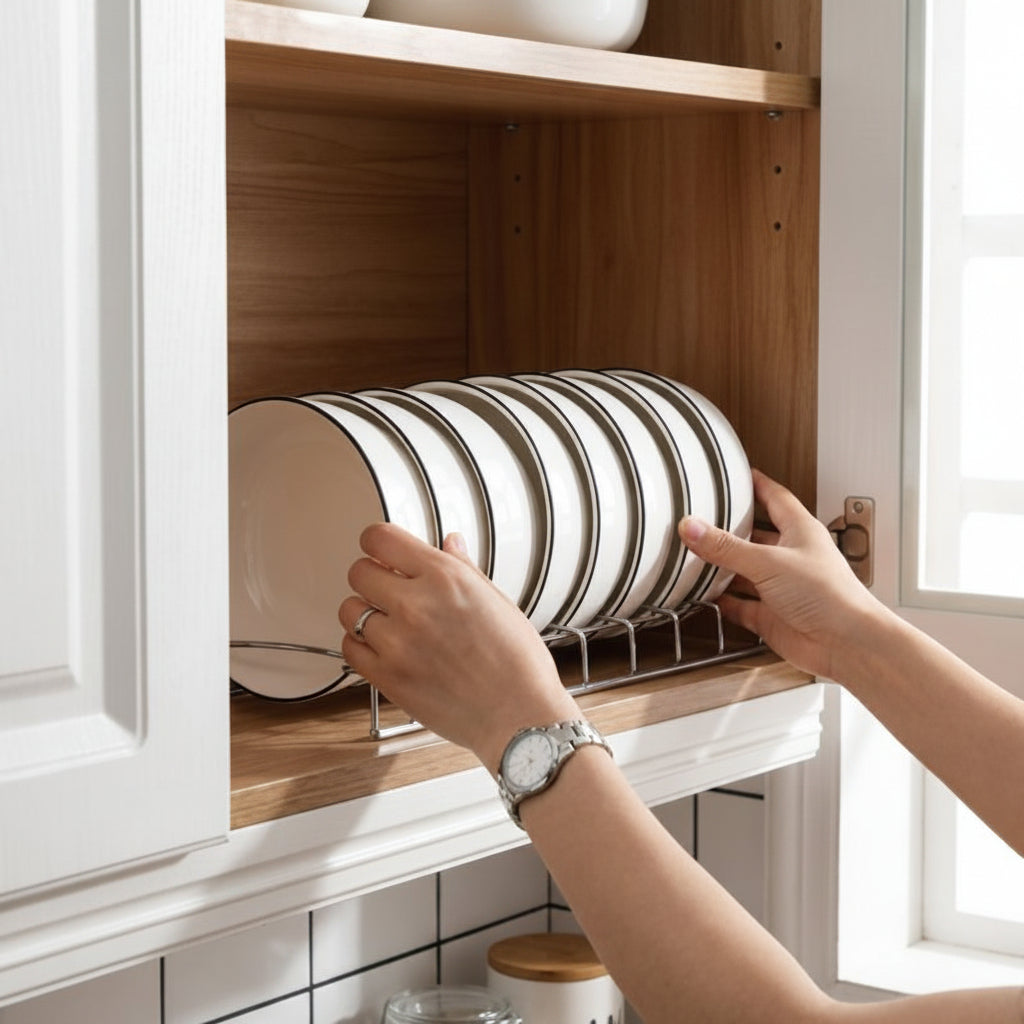 Organisateur cuisine avec bols
