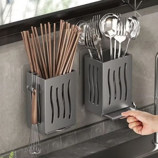 Porte couvert avec bac récupérateur