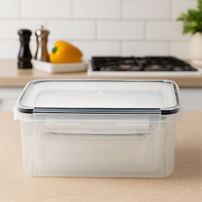 Boite alimentaire vide
