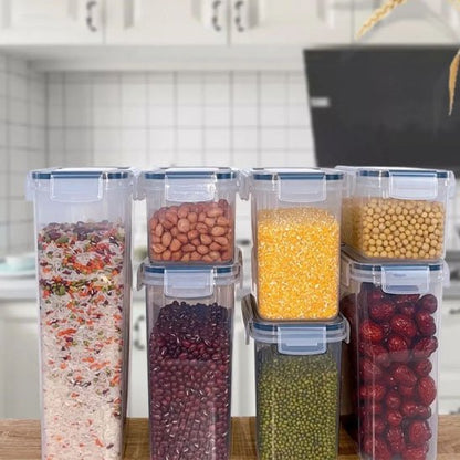 Boites alimentaires remplient d'aliments
