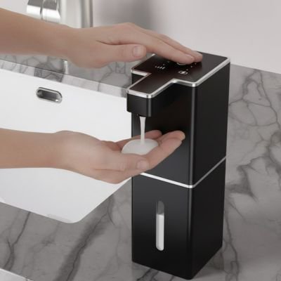 Distributeur de savon automatique​ noir sur comptoir