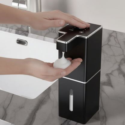 Distributeur de savon automatique​ noir sur comptoir