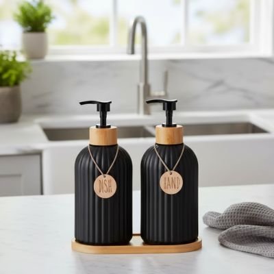Distributeur liquide vaisselle​ sur comptoir