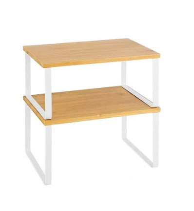 Etagere rangement bois et métal