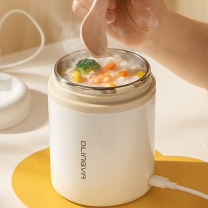 Lunch box chauffante avec cuillère