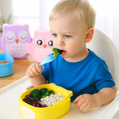 Lunch box enfant jaune