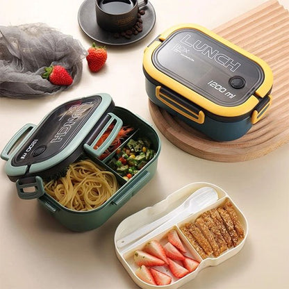 Lunch box vert et bleu