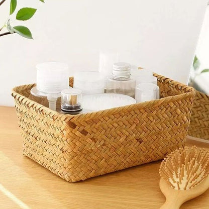 Paniers de rangement salle de bain