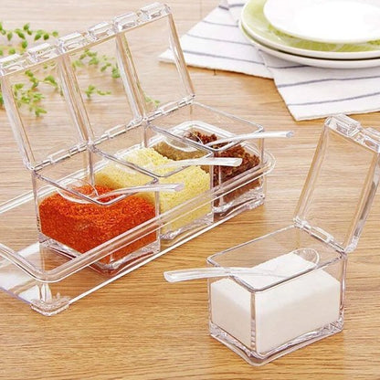 Pot a epice sur table cuisine
