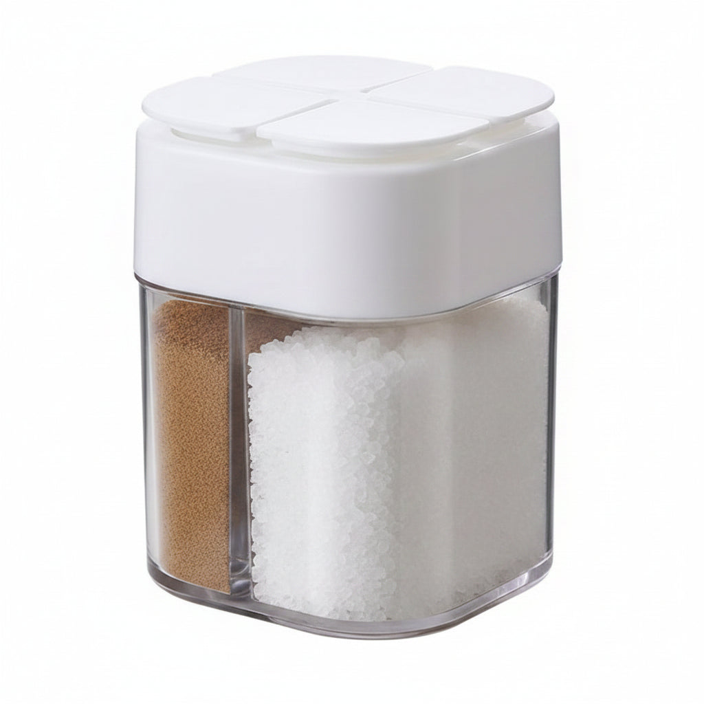 pot à épices blanc