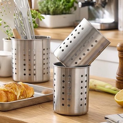 Pot ustensiles Cuisine trois grandeurs