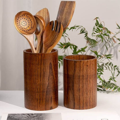 Pot ustensiles de cuisine  en bois