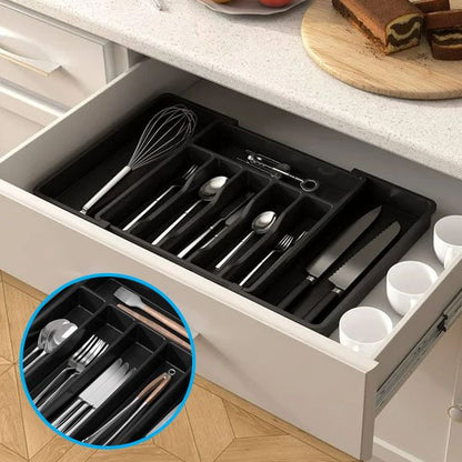 Range couvert noir