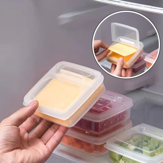 Rangement frigo avec ouverture sur le dessus